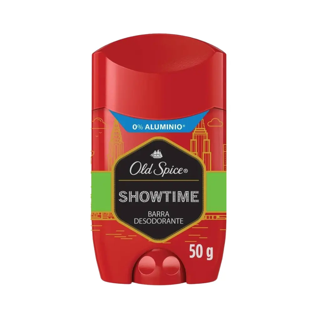 DESODORANTE OLD SPICE BARRA SHOWTIME 50G