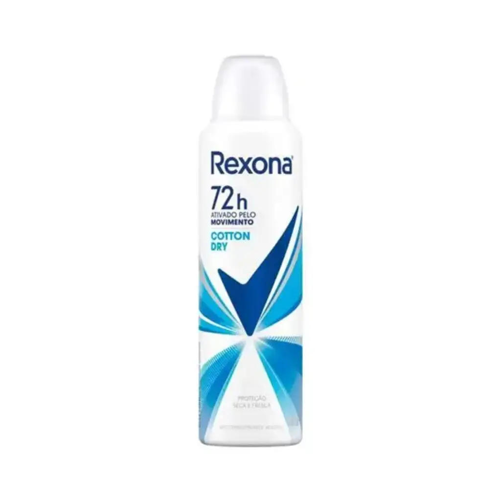 DESODORANTE REXONA MUJER SPRAY COTTON DRY 72H 150ML