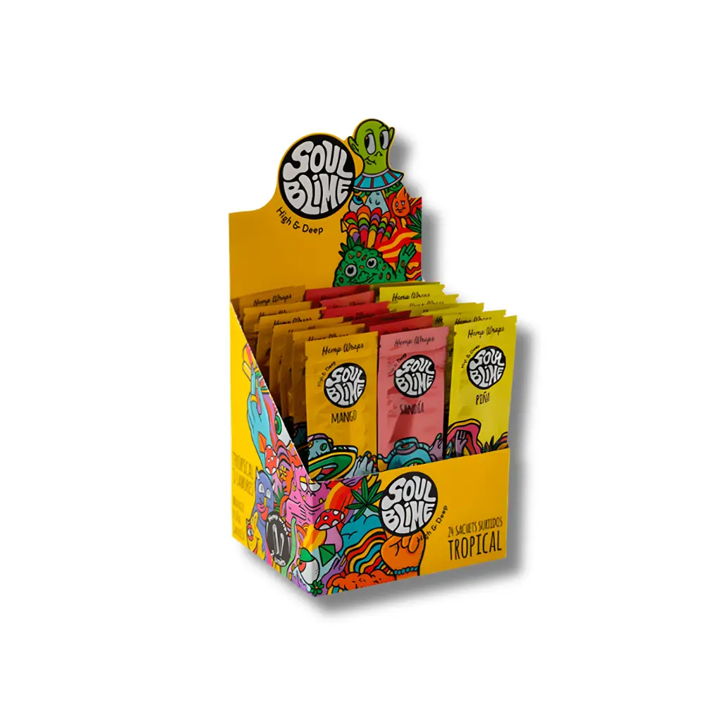 DISPLAY TROPICAL SOULBLIME BLUNT X24 SACHET