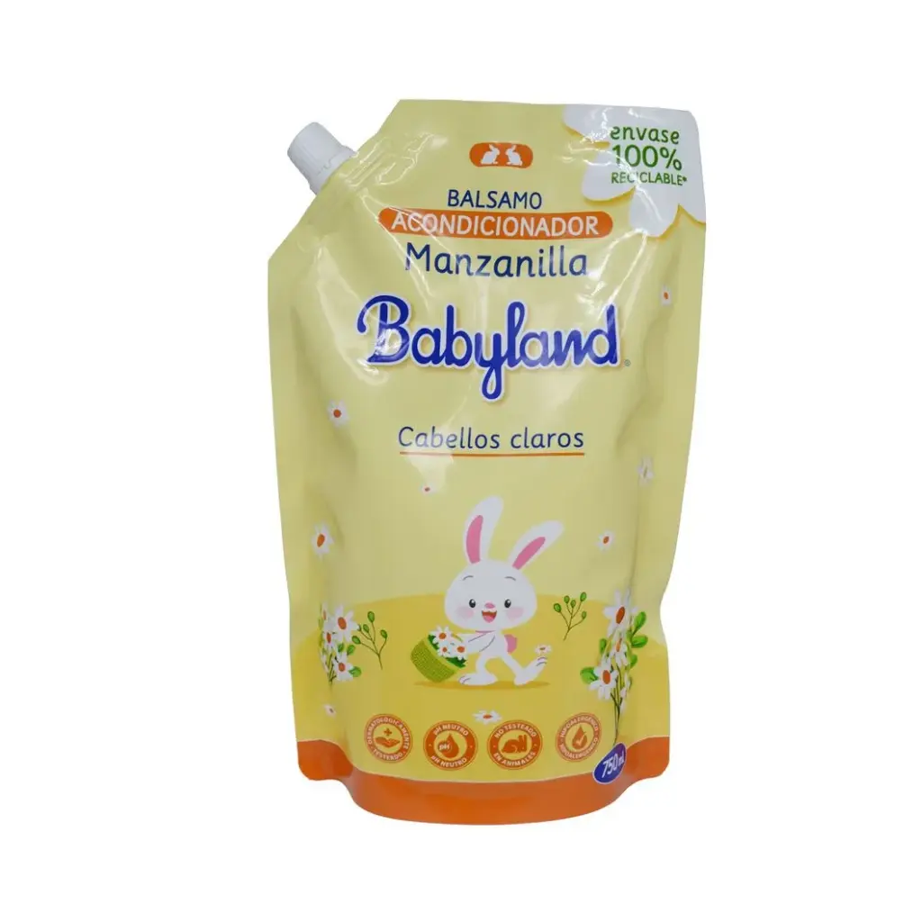 DOYPACK SHAMPOO BABYLAND MANZANILLA 750ML