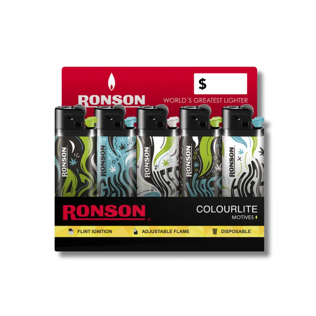 ENC.RONSON COLOURLITE HIPPIE X20U