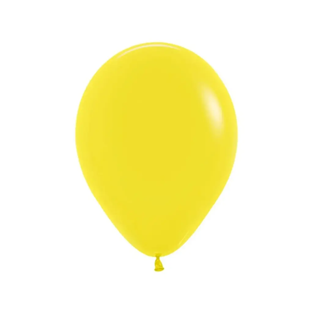 GLOBO BLOW LISO AMARILLO 10 X50U