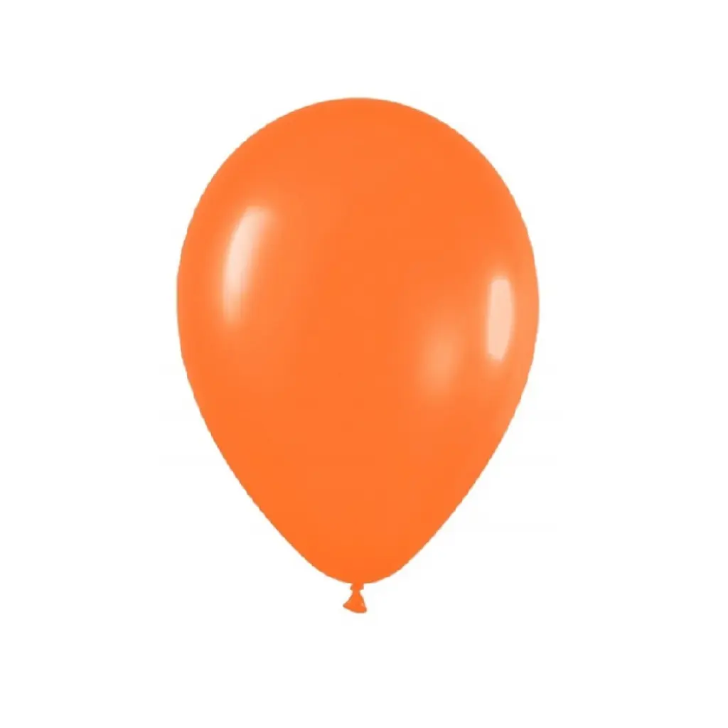 GLOBO BLOW LISO NARANJO 10 X50U