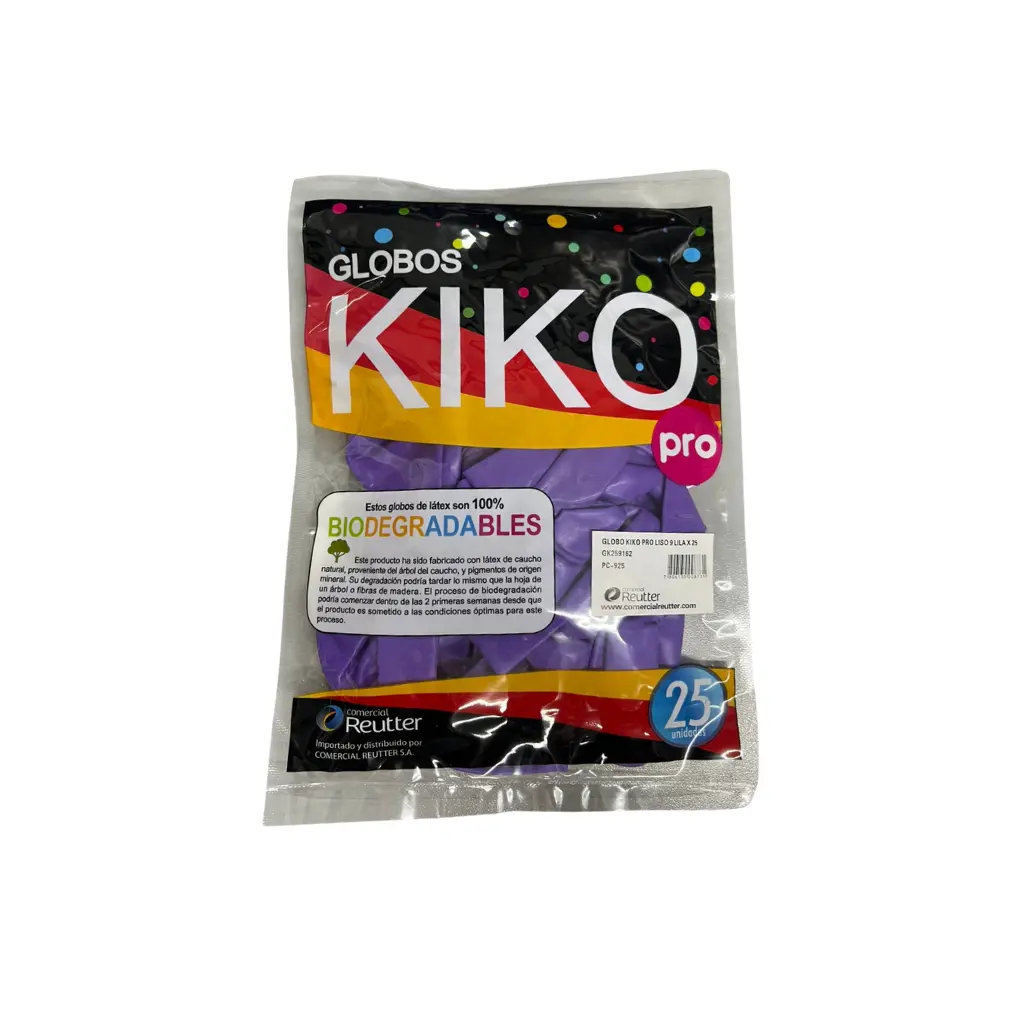 GLOBO KIKO PRO LISO 9 LILA X25U