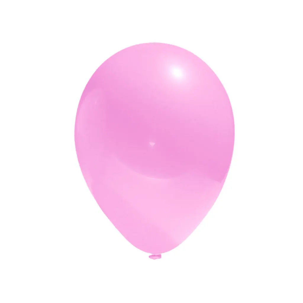 GLOBO KIKO PRO LISO 9 ROSADO X25U