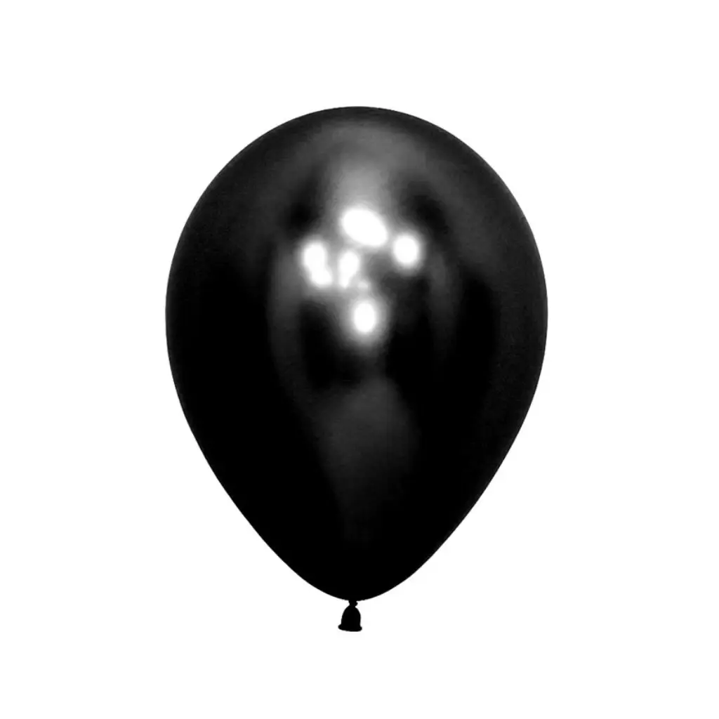 GLOBO BLOW CROMO NEGRO 10 X25U