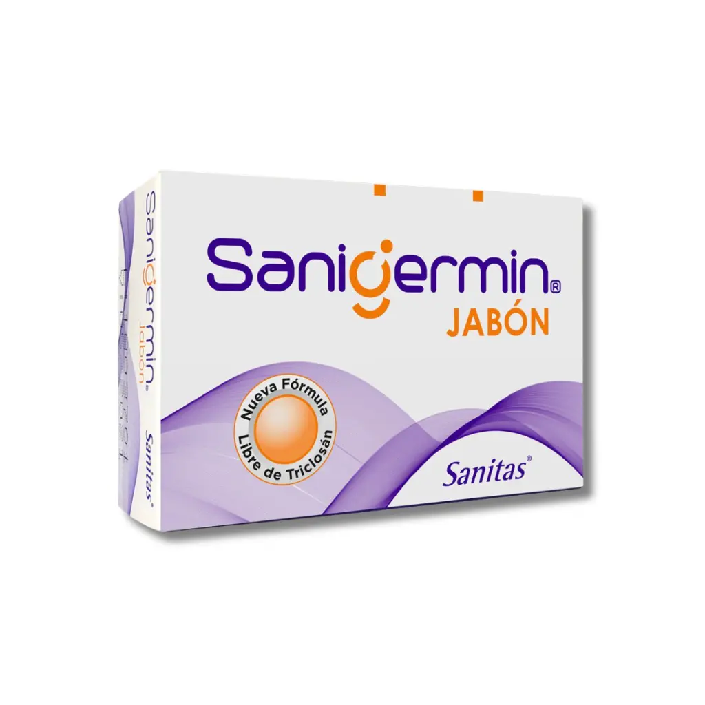 JABON SANIGERMIN SIN TRICLOSAN 90G