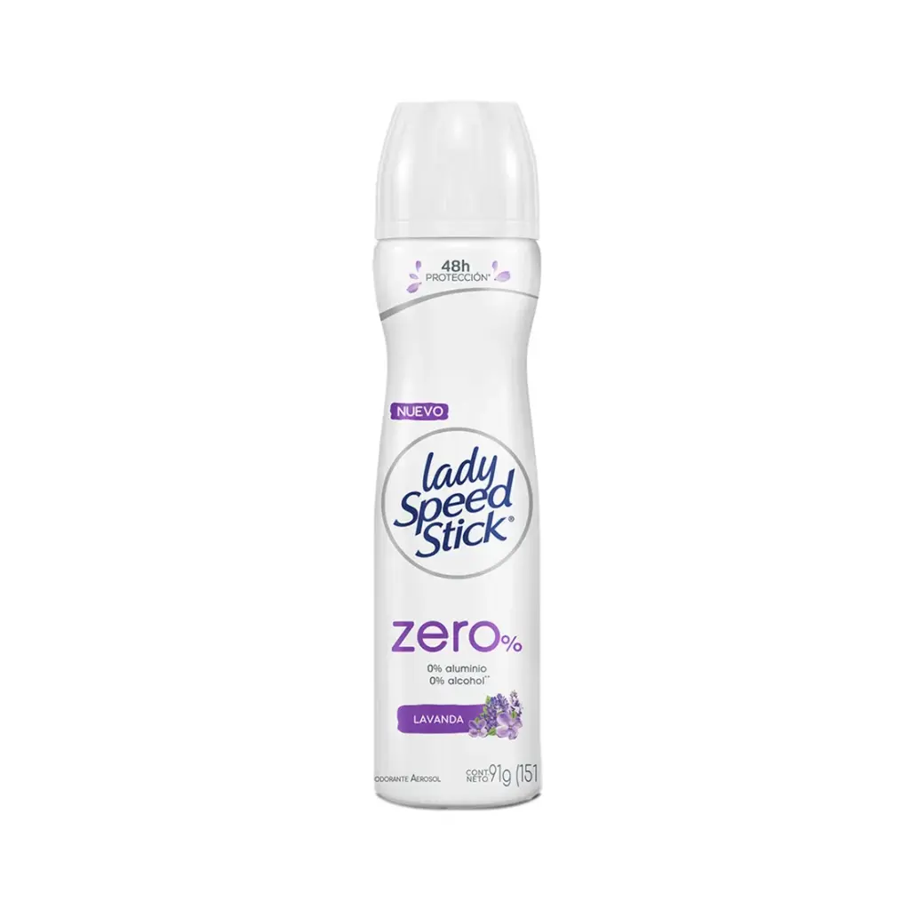 DESODORANTE LADY SPEED SPRAY ZERO LAVANDA 150ML