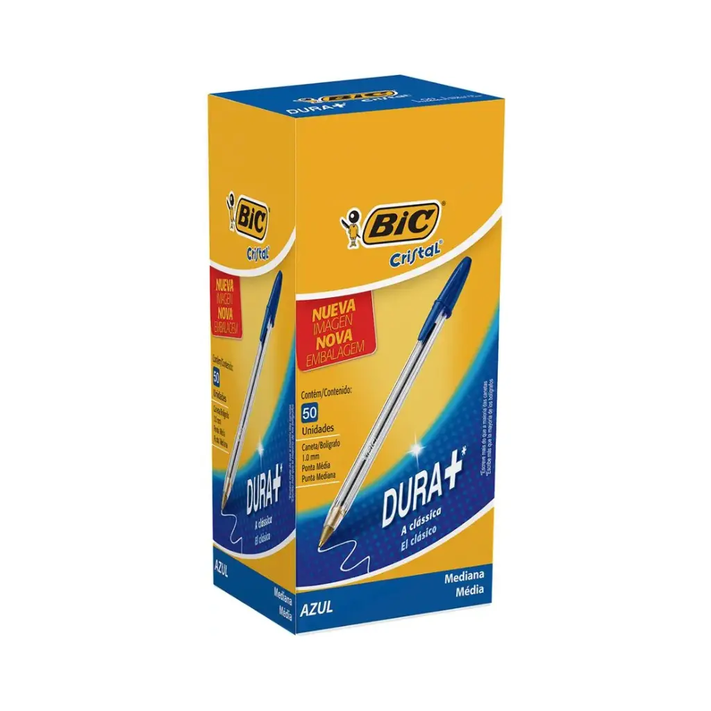 LAPIZ BIC CRISTAL AZUL X50U