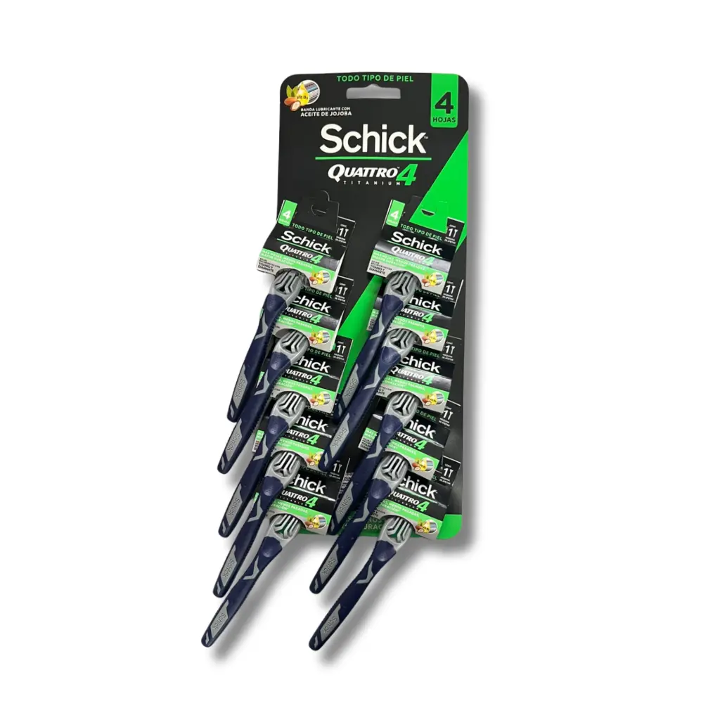 MAQ.AFE. HOMBRE QUATTRO TITANIUM SCHICK X10U (f)