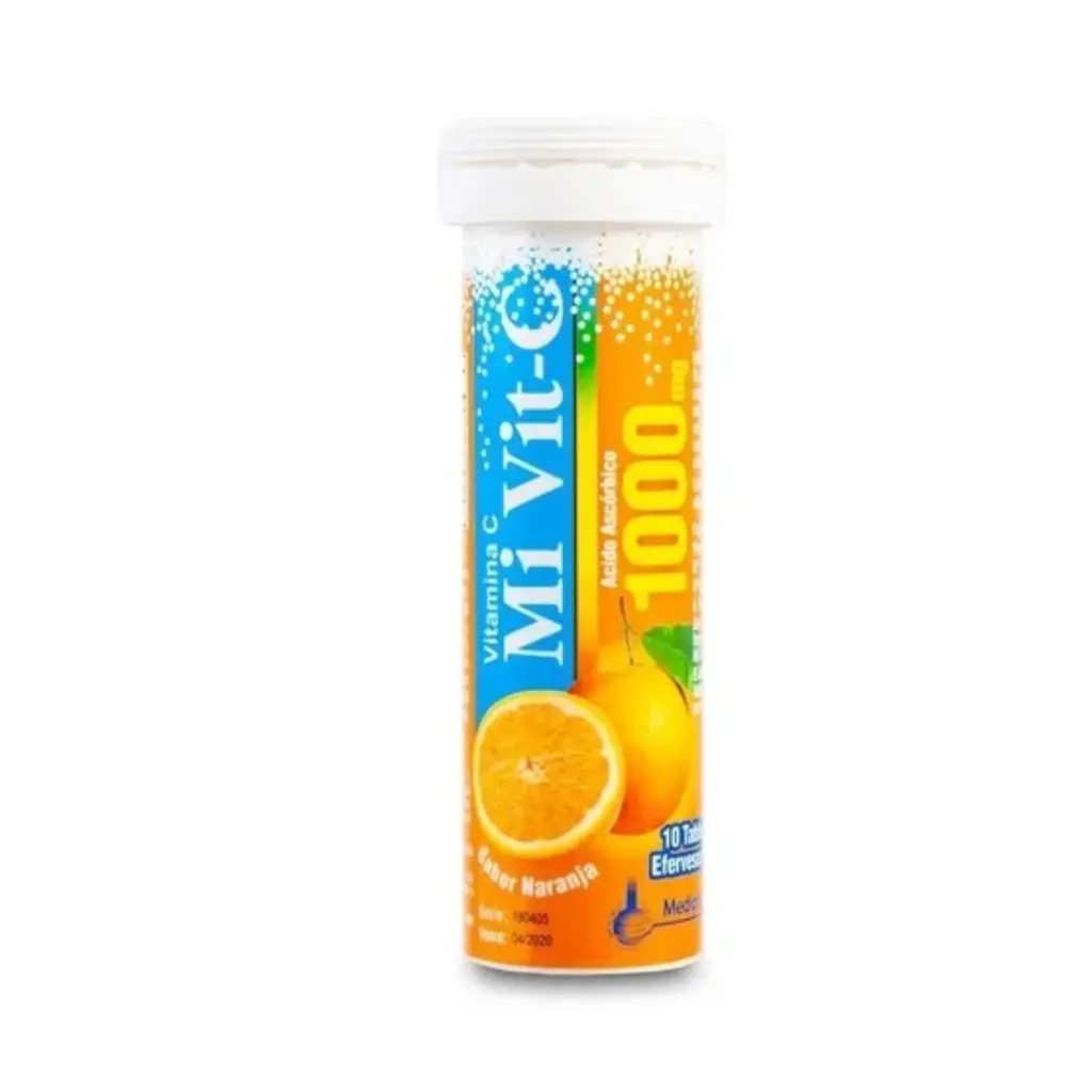 MI VIT-C 1000MG X10 TABLETAS EFERVECENTE
