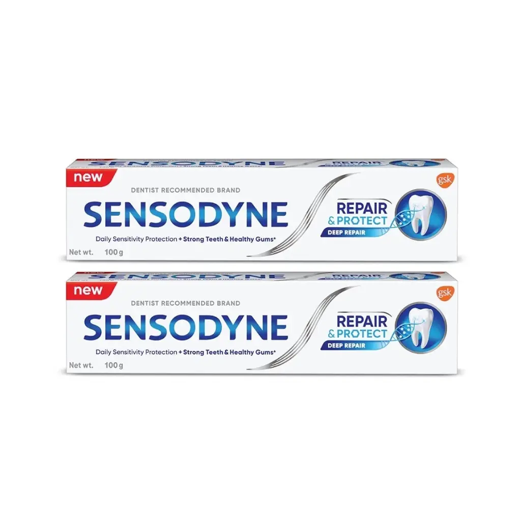 PACK PASTA DENTAL SENSODYNE REPARA&PROTEGE 100G X2U