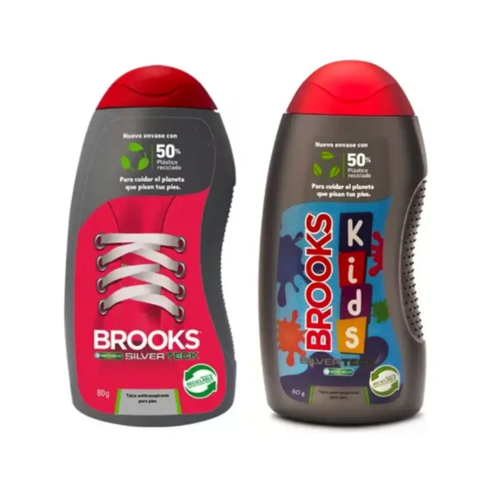 PACK TALCO BROOKS KIDS 80G+ZAPATILLA 80G