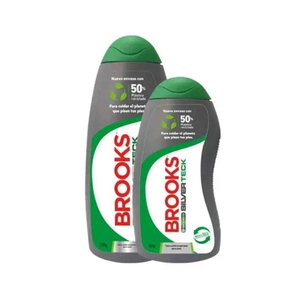 PACK TALCO BROOKS PIES 120G+PROTECCION 80G