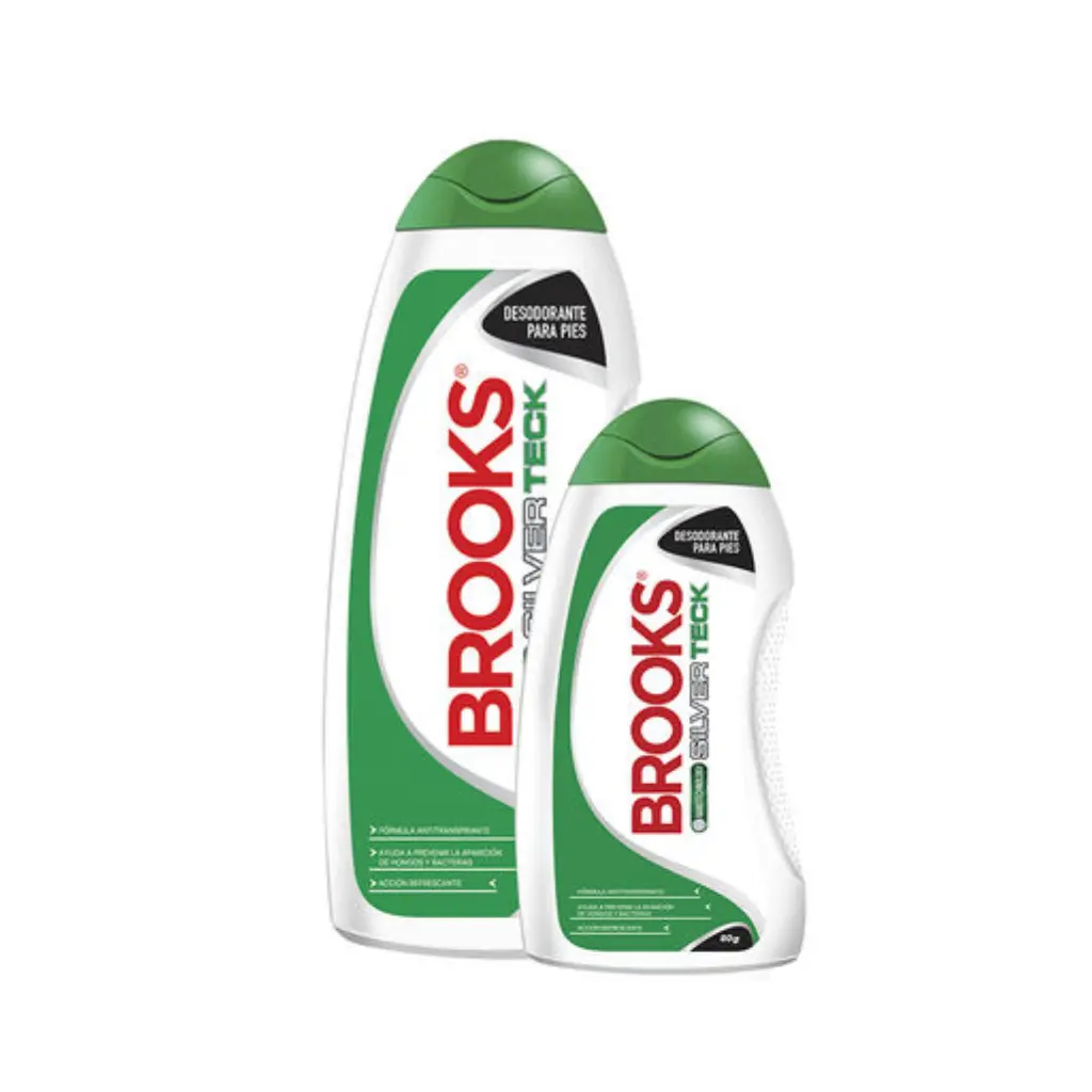 PACK TALCO BROOKS PIES 220G+80G