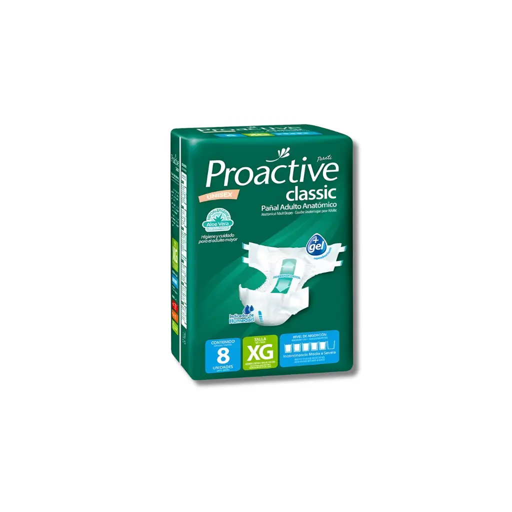 PAÑAL ADULTO PROACTIVE CLASSIC TALLA ''XG'' X8U