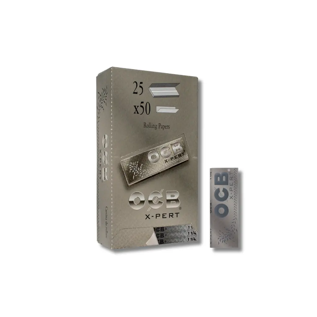 PAPEL OCB GRIS XPERT 25X50U