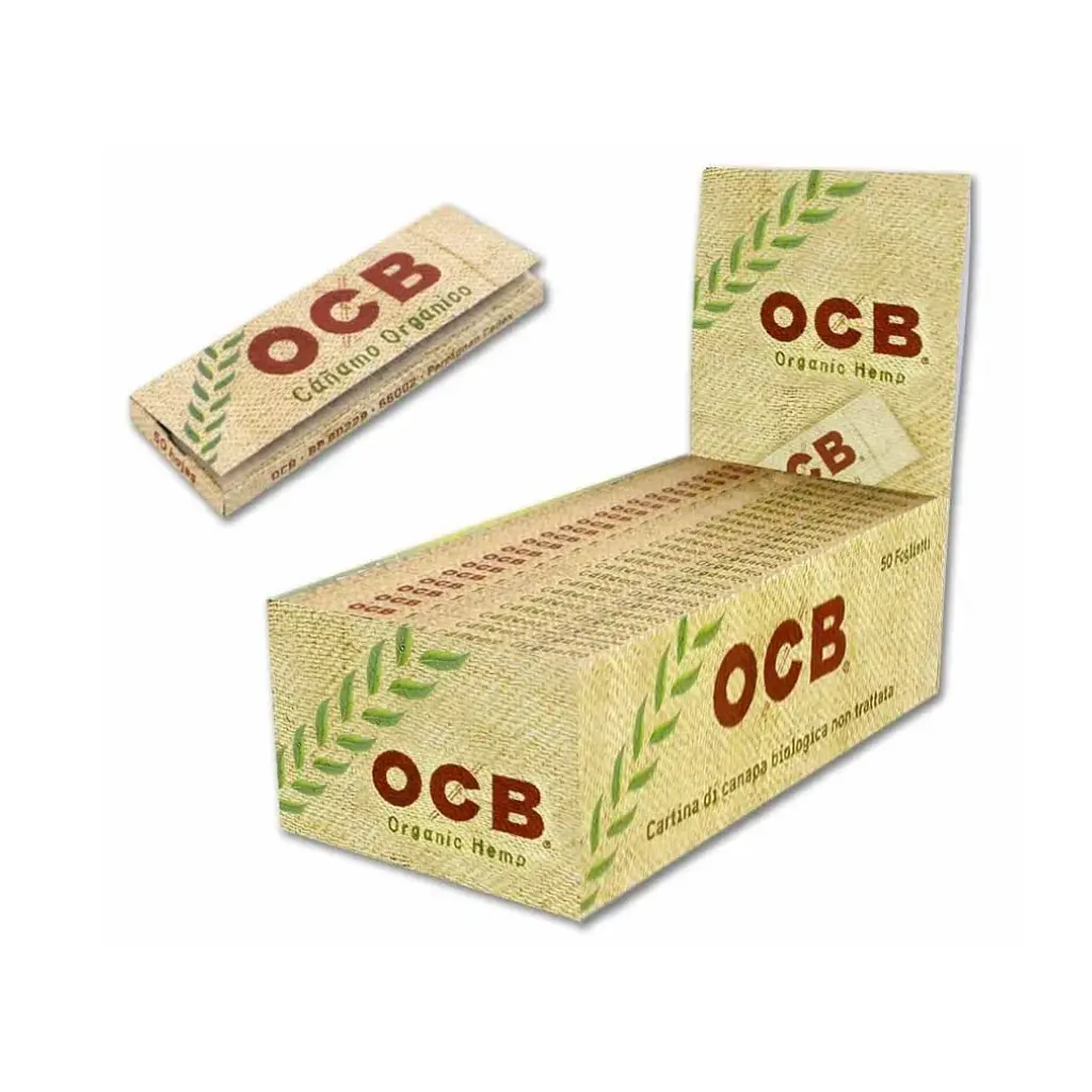 PAPEL + TIPS OCB ORGANICO X24U