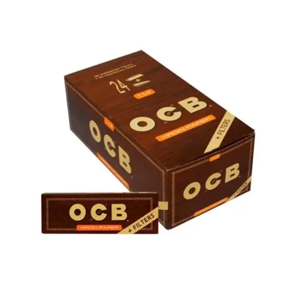 PAPEL + TIPS OCB VIRGIN X24U