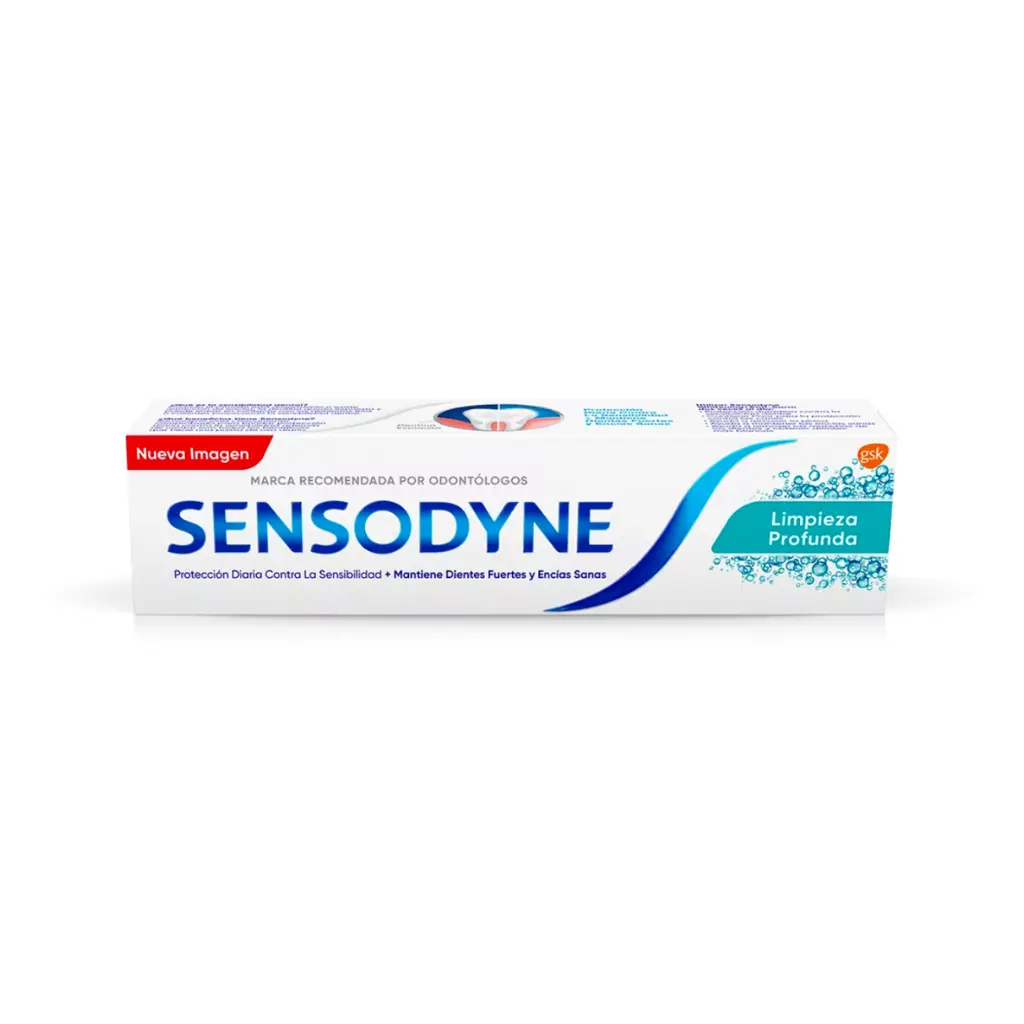 PASTA DENTAL SENSODYNE LIMPIEZA PROFUNDA 90G