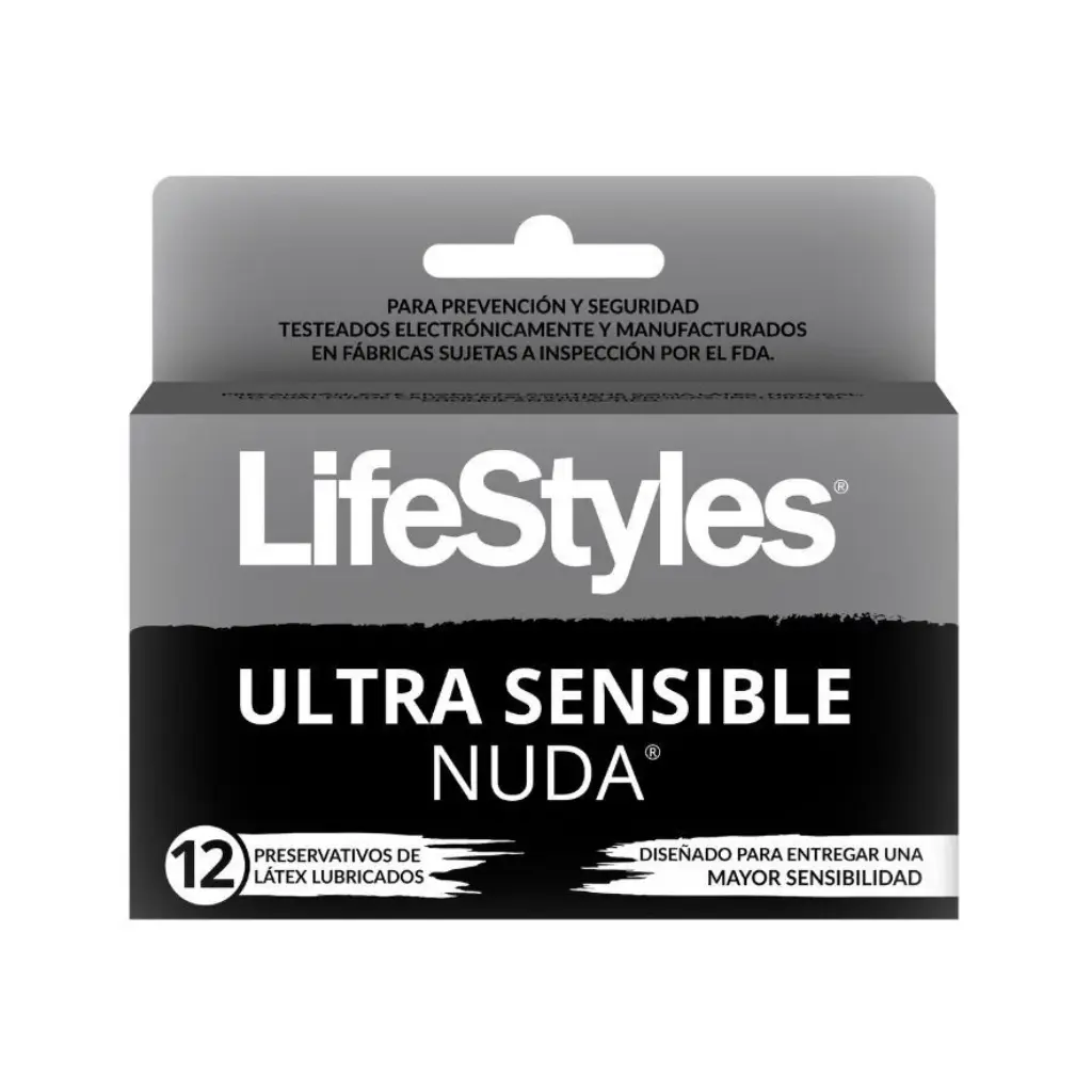 PRESERVATIVO LIFESTYLES X12U ULTRA SENSIBLE (NUDA)