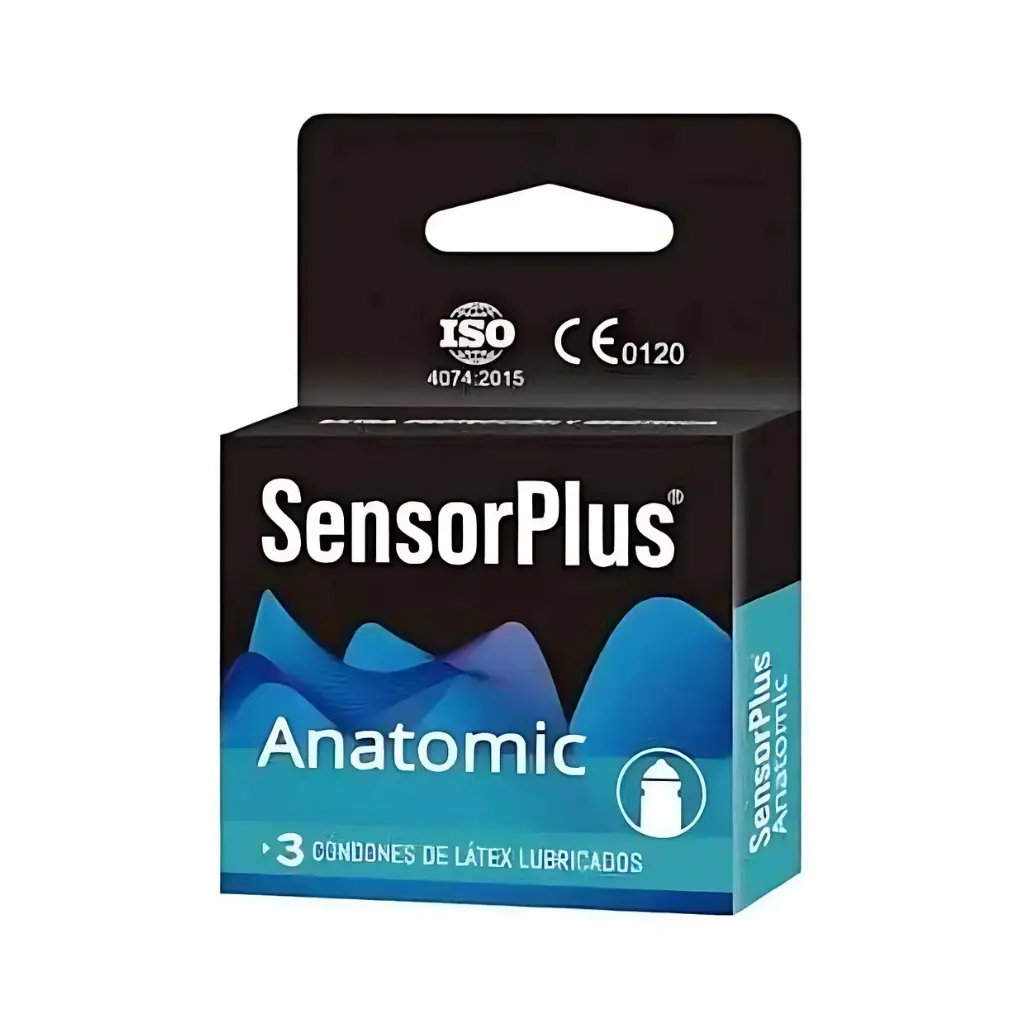 PRESERVATIVO SENSORPLUS X3U ANATOMIC