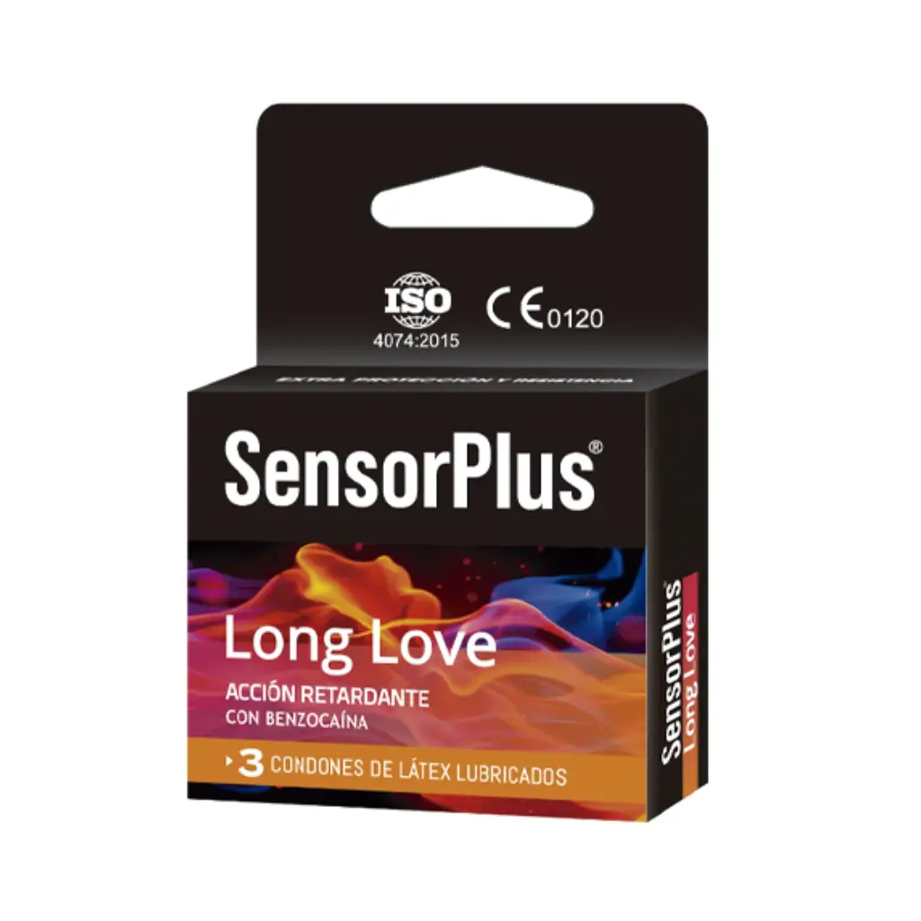PRESERVATIVO SENSORPLUS X3U LONG LOVE