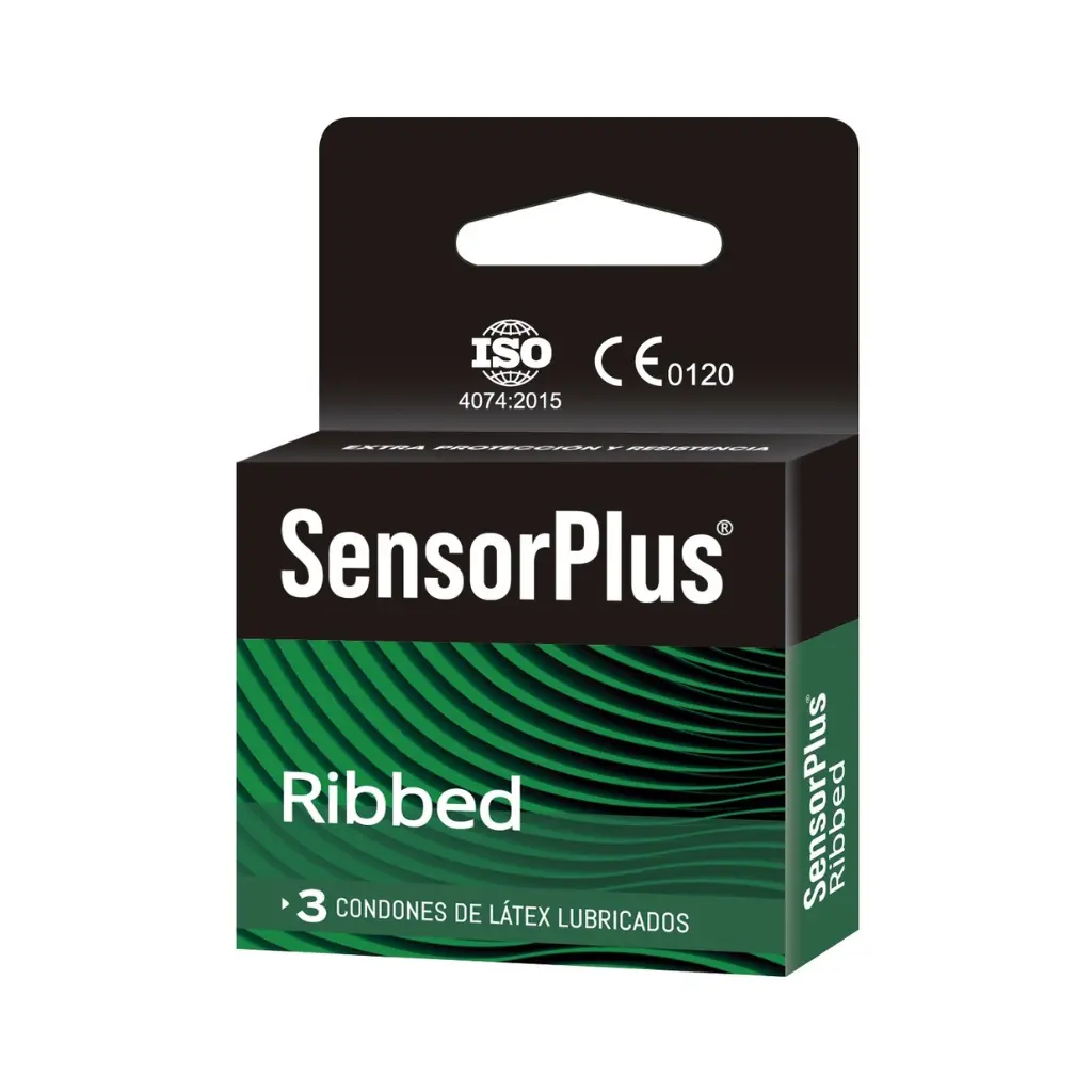 PRESERVATIVO SENSORPLUS X3U RIBBED