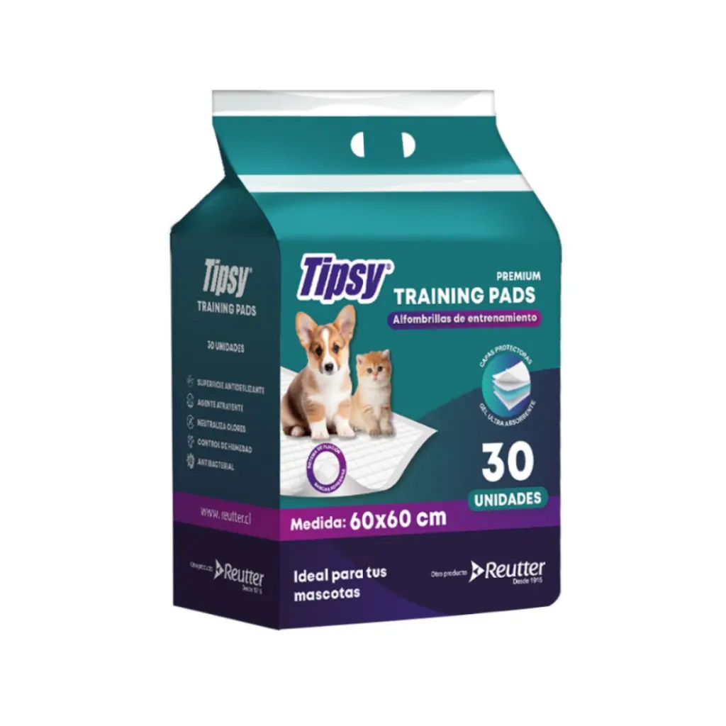 SABANILLA MASCOTA TIPSY 60X60CM X30U