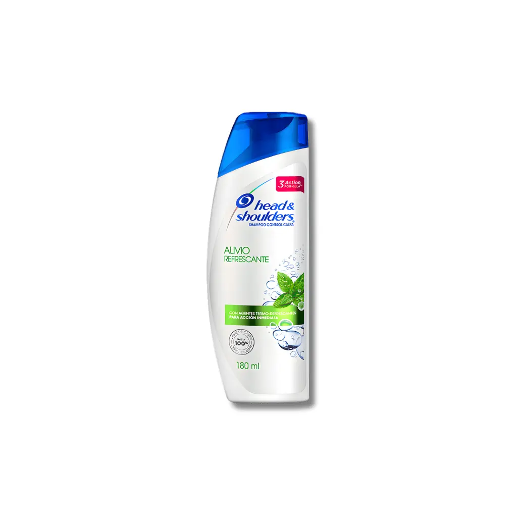SHAMPOO H&S 180ML ALIVIO REFRESCANTE