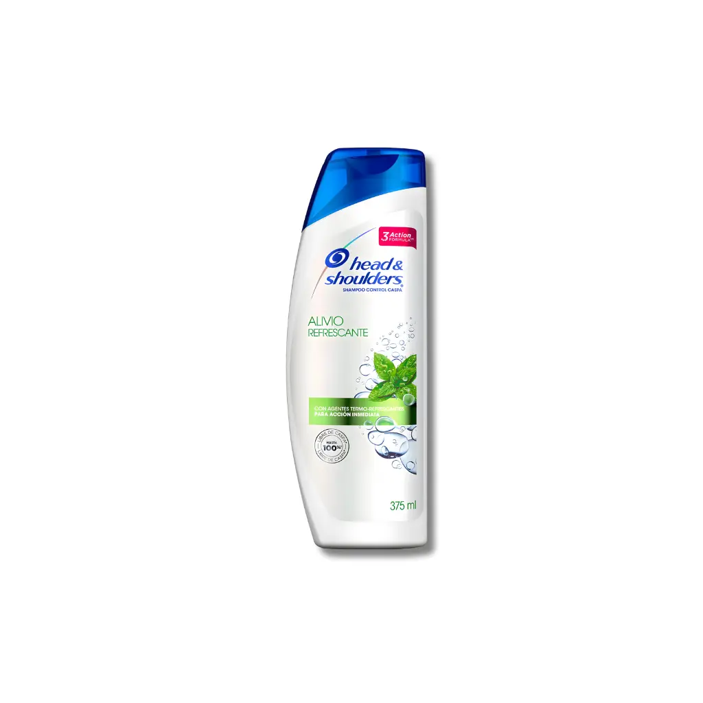 SHAMPOO H&S ALIVIO REFRESCANTE 375ML