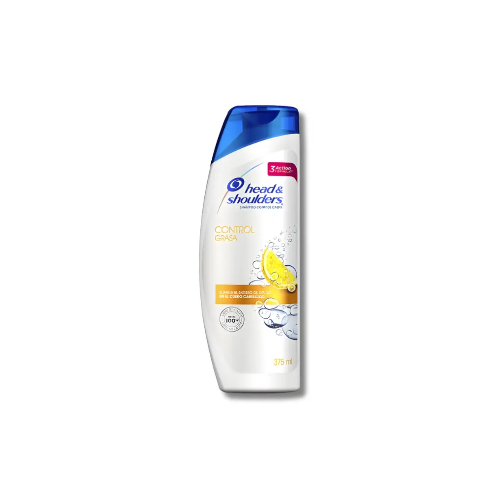 SHAMPOO H&S FRASCO 375ML CONTROL GRASA
