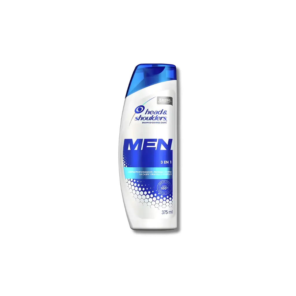 SHAMPOO H&S FRASCO 375ML MEN LIMP PROF