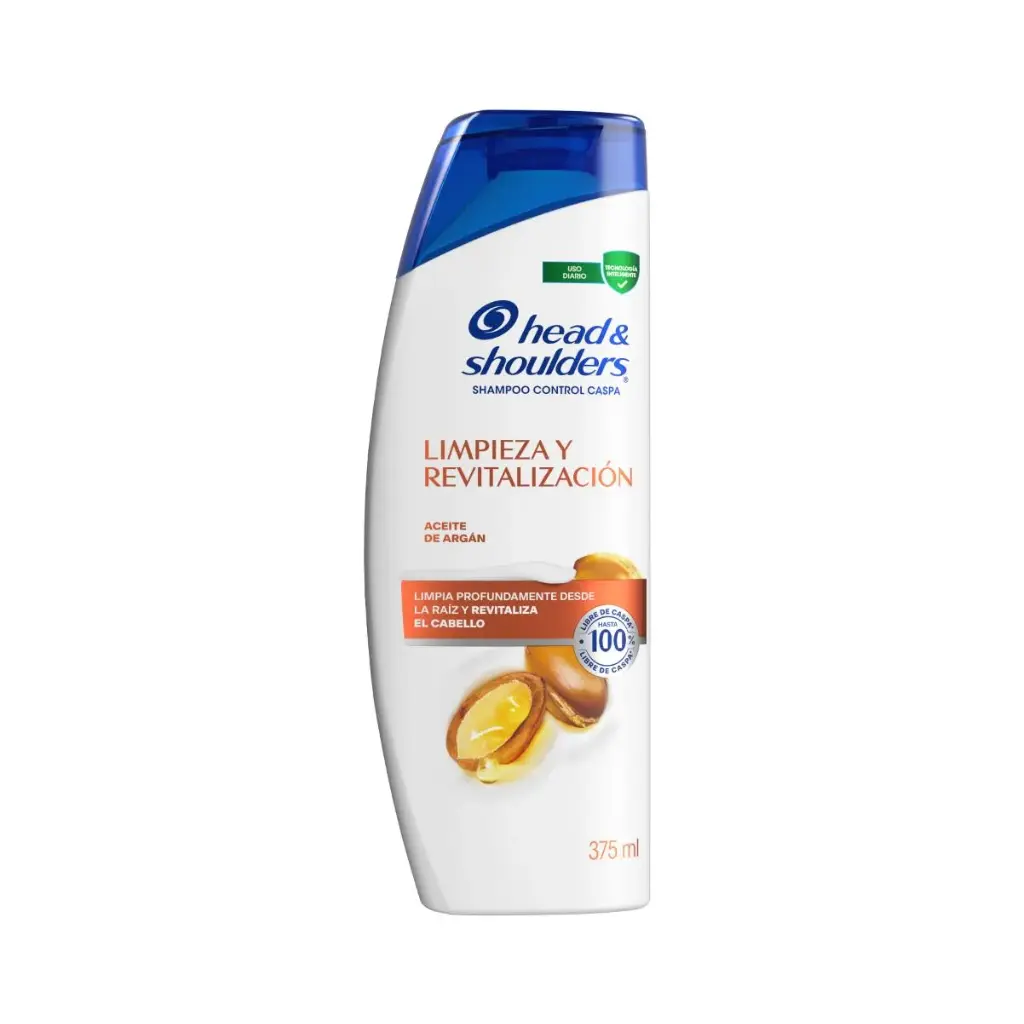 SHAMPOO H&S LIMPIEZA Y REVITALIZACION 375ML