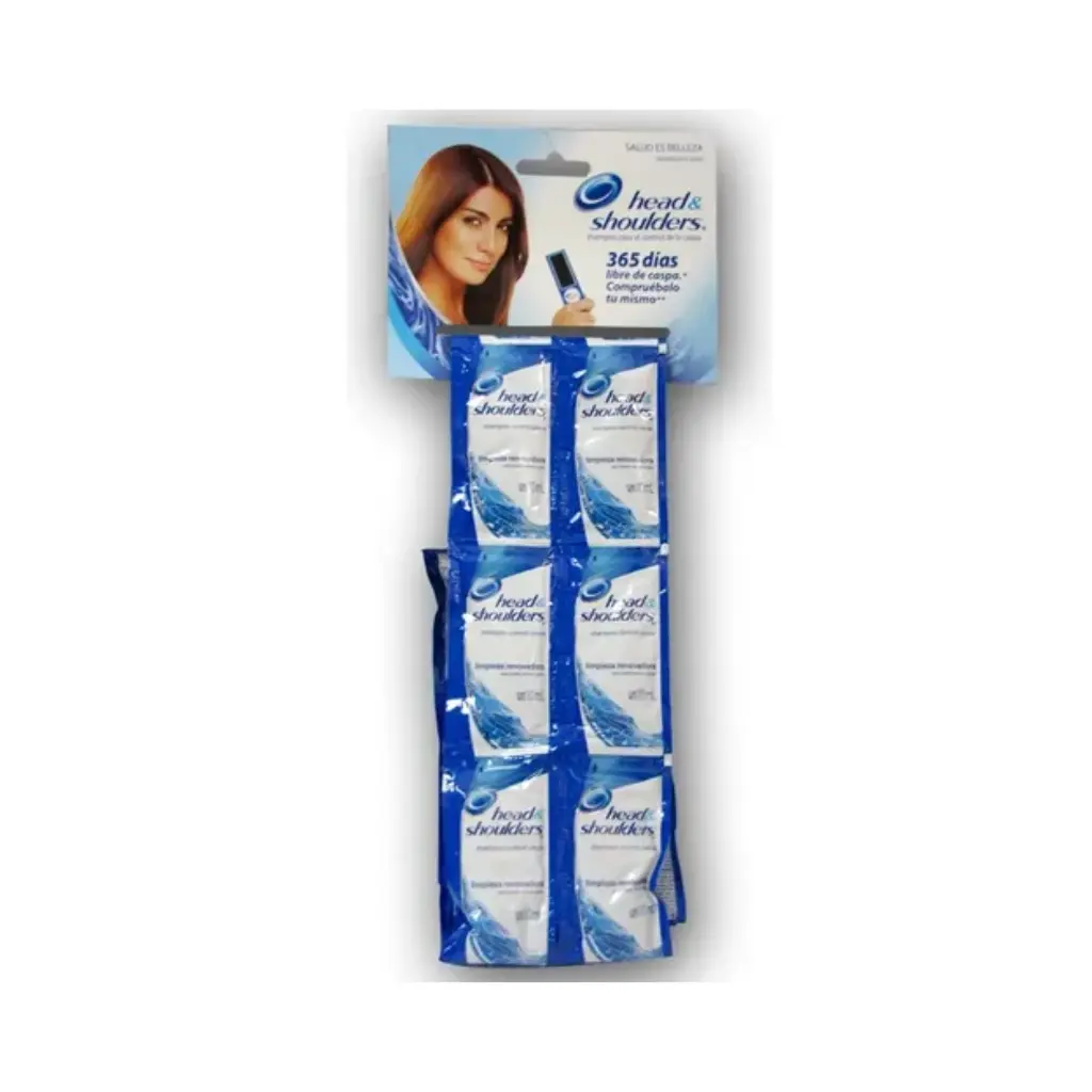 SHAMPOO H&S SACHETS X24U