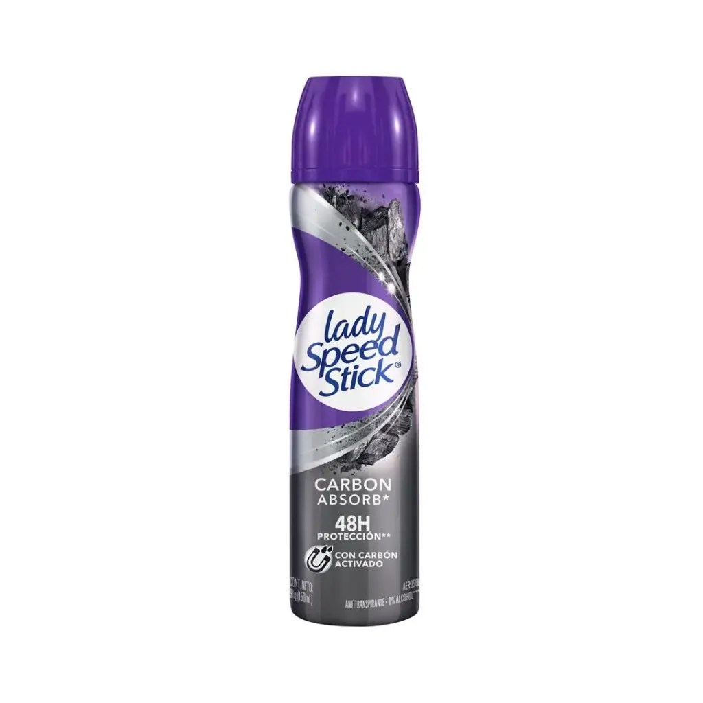DESODORANTE LADY SPEED SPRAY CARBON ABSORB 150ML