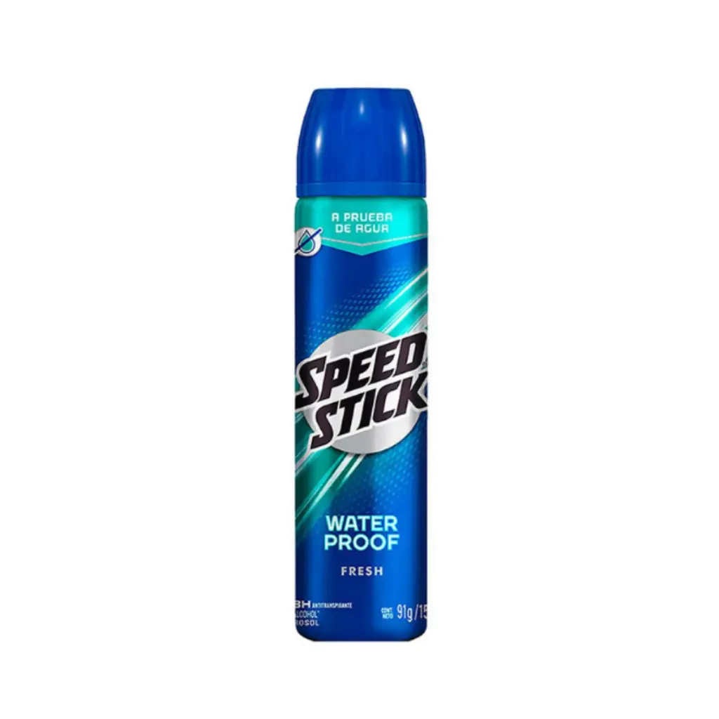 DESODORANTE SPEED STICK SPRAY WATER PROOF 150ML