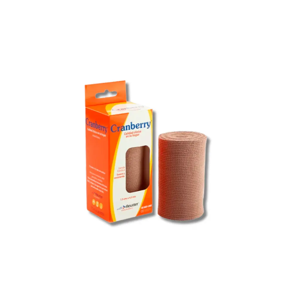 VENDA ELASTICA 10CMX4.5M CRANBERRY