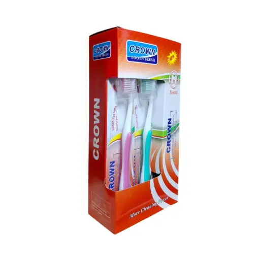 [323642] CEPILLO CROWN ADULTO COD-28 C/TAPA X12U (f)