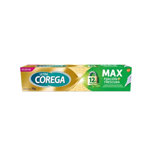 [473954] COREGA CREMA MAX FIJACION & FRESCURA 70G