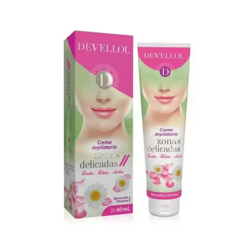 [789625] CREMA DEPILATORIA DEVELLOL ZONAS DELICADAS 40ML