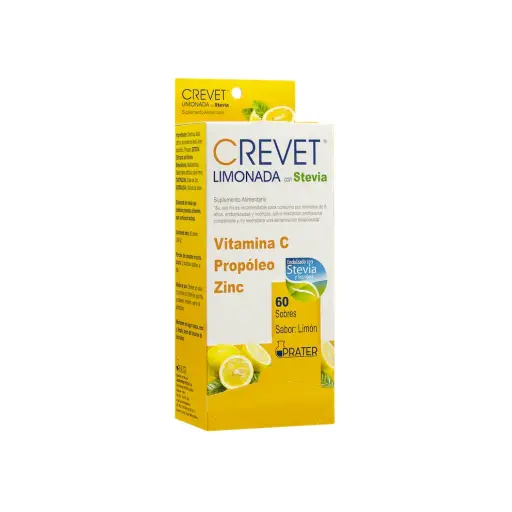 [5327895] CREVET LIMONADA CALIENTE X60 SOBRES LIMON
