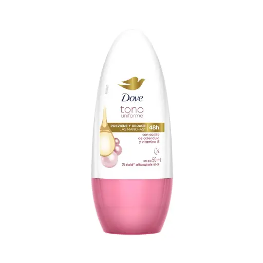 [786532] DESODORANTE DOVE MUJER ROLL-ON TONO UNIFORME CALENDULA 50ML
