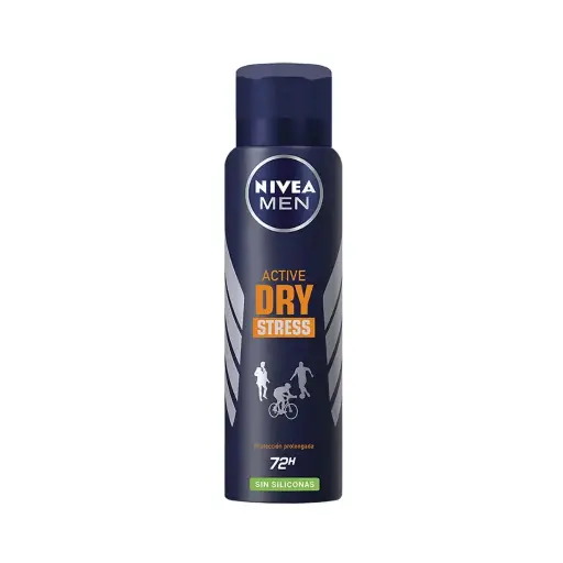 [789645] DESODORANTE NIVEA MEN SPRAY ACTIVE DRY STRESS 150ML