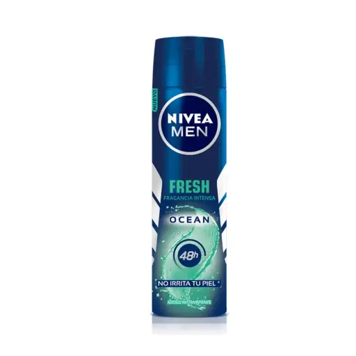 [789653] DESODORANTE NIVEA MEN SPRAY FRESH OCEAN 150ML