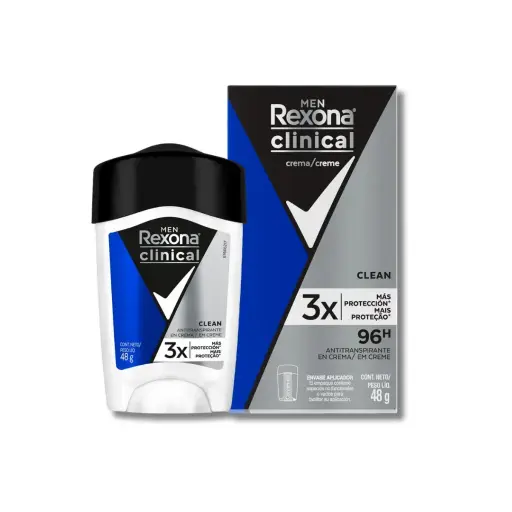 [774631] DESODORANTE REXONA CLINICAL MEN BARRA CLEAN 48G
