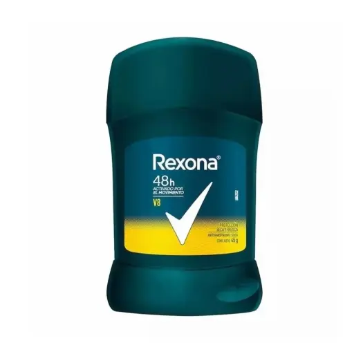 [7654923] DESODORANTE REXONA MEN BARRA V8 72H 50G