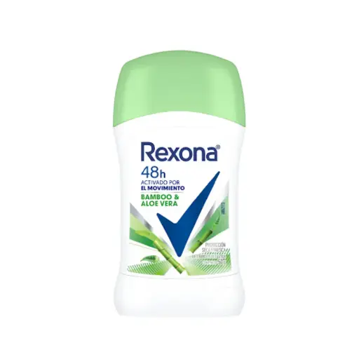 [436907] DESODORANTE REXONA MUJER BARRA BAMBOO Y ALOE 72H 50G