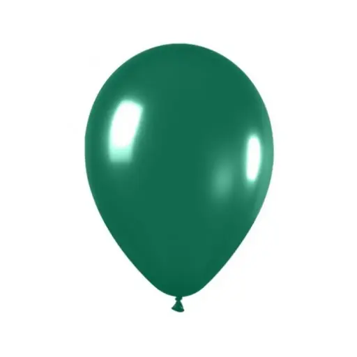 [543655] GLOBO BALLOONS LISO VERDE OSCURO 9 X50U
