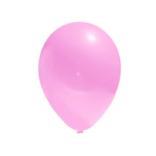[4563321] GLOBO KIKO PRO LISO 9 ROSADO X25U